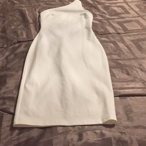 💕Lulu’s One Shoulder Open Back Dress (NWOT)